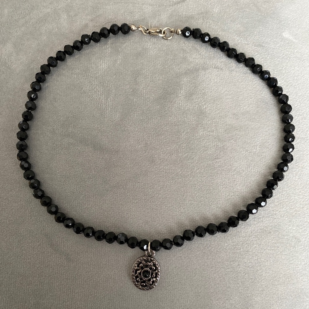 Black necklace